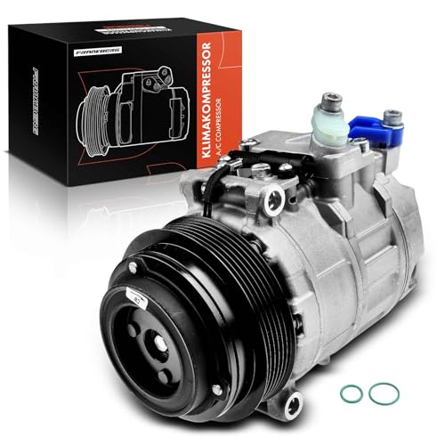 Frankberg Klimaanlagen Kompressor A/C-Kompressor mit Kupplung Kompatibel mit C-Klasse E-Klasse CLK G-Klasse M-Klasse S-Klasse SLK Sprinter Replace#...