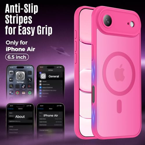 Image of Symcele Designed for iPhone Air Case, Hot Pink
