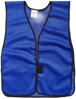 Iron Horse Plain Soft Mesh Safety Vests - Royal Blue