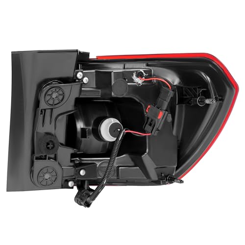 ALMULOO Tail Light Compatible with 2017-2019 GMC Acadia Halogen Red Lens Driver Left Outer Replacement for 84709444 GM2804126 by ALMULOO - Used condition - Image 8