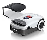 ANTHBOT Genie1000 Rasenmähroboter, kabellos, 2000 m², Full Band RTK + 4 Augen IA Vision, Rasenmähroboter, Auto-Kartographie, 20 verschiedene Zonen, Vermeidung von Hindernissen, Autoladung