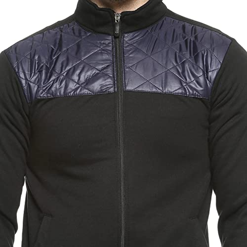 Image of Campus Sutra Cotton Blend Men Standard Length Jacket