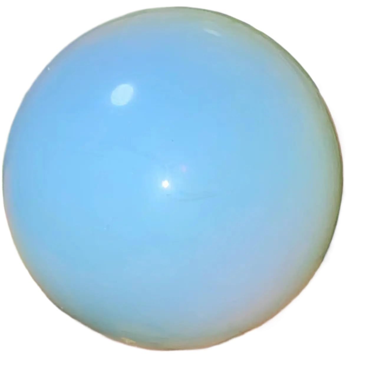 SAYOBO 1pc 7cm Opal Crystal Sphere Gemstone Room Office Decoration