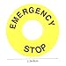 DECHOUS 10pcs Ring Alarm System Emergency Sign Circular Ring Material Easy to Use