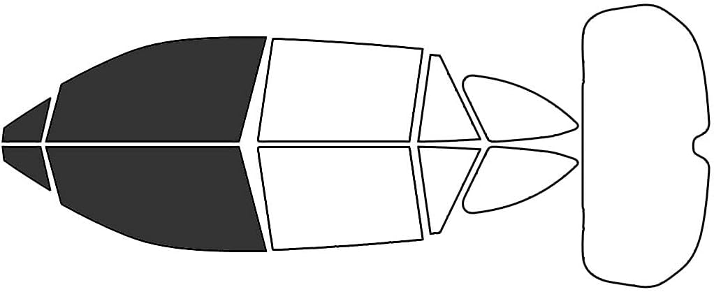 Rvinyl Window Tint Kit Compatible with Subaru Outback 2020-2025 Wagon - Black 20% - Single Ply No Bubble Film - Do it Yourself Vehicle Front Precut Kit