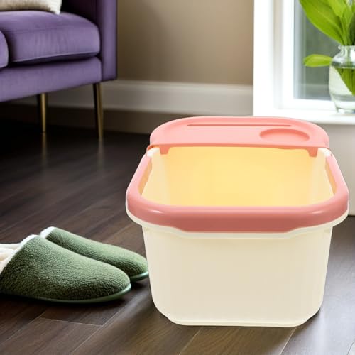 Seau pour lavage des pieds avec couvercle isolant et fond stable - 6