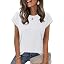 Eyelet Plain White