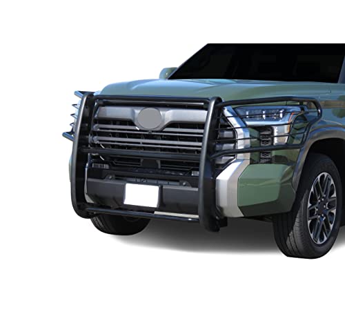 Image of Black Horse Off Road Grille brush Bumper Guard Modular Black Compatible with 2022-2024 Toyota Tundra-17TT22MA