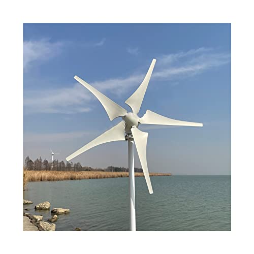 Xinrisheng Generador De Turbina Eólica 6000w, Eje Horizontal Energía Eólica De 5 Cuchillas 12 24 48v Energía Libre De Alta Eficiencia Con Controlador Xinrisheng Generador De Turbina Eólica 6000w, Eje Horizontal Energía Eólica De 5 Cuchillas 12 24 48v Energía Libre De Alta Eficiencia Con Controlador