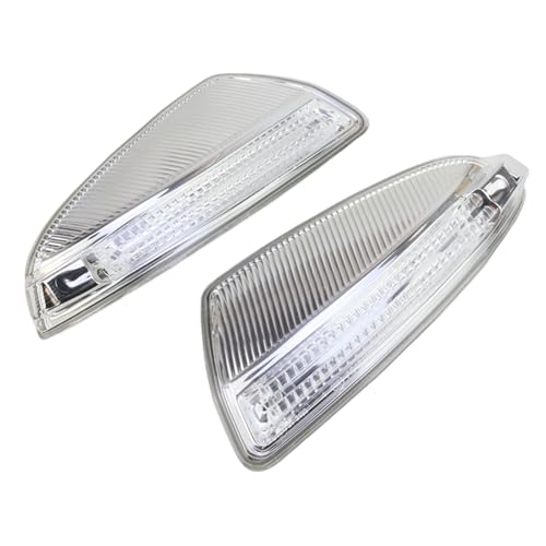 YINAVAGAD Door Mirror Side Mirror LED Turn Signal Light for Mercedes Benz C250 C300 C350 C63 2008-2014,LED Dynamic Side Mirror Signal Light, Replaces 2048200721+2048200821