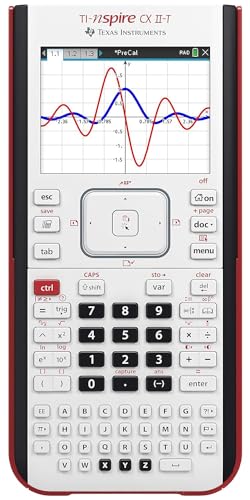 Texas Instruments, TI-NSPIRE CX II-T - Calcolatrice grafica digitale a colori