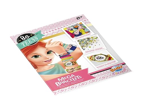 Méga bracelets Buki BE003 kit de création de bijoux tendance pour enfant