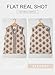 BLENCOT Women's Floral Print Tank Tops V Neck Sleeveless Summer Formal Casual Chiffon Blouses Khaki M