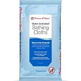 Pharma-C-Wipes Water Activated Bathing Cloths - Rinse Free - Thick, Pretreated Washcloths (36 Packs