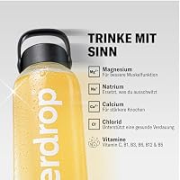 waterdrop® Elektrolyte-Mix – 36 Drops Würfel mit Magnesium, Kalzium, Natrium + Zink – Elektrolyte ohne Zucker für Sport – Hydration & Geschmack für Wasser in Orange, Erdbeere & Berry - vegan – Ansicht 4