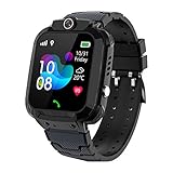Smartwatch Kinder Telefon,GPS kinder Armband Watch mit Zwei Wege Gespräch Intelligente Uhr Voice Chat SOS Touchscreen Musik Spiel Digitalkamera Wecker Schrittzähler Geschenk für Junge Mädchen Student