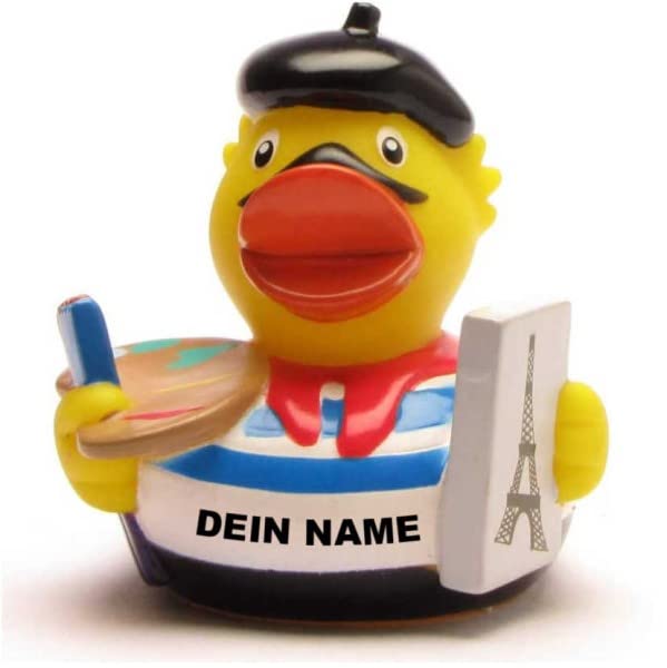 Bath Duck - Personalised (Paris Duck)