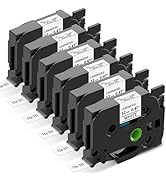 Amazon.com: Labelife 6-Pack Replace Brother P Touch Label Tape