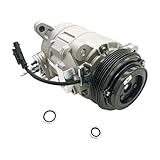 A/C Air Conditioner Compressor with Clutch Replacement for Cadillac Escalade 2014-2020 for Chevrolet Suburban 6.2L 2019-2020 for Chevrolet Tahoe 2018-2020 for GMC Yukon 2014-2020 22986660