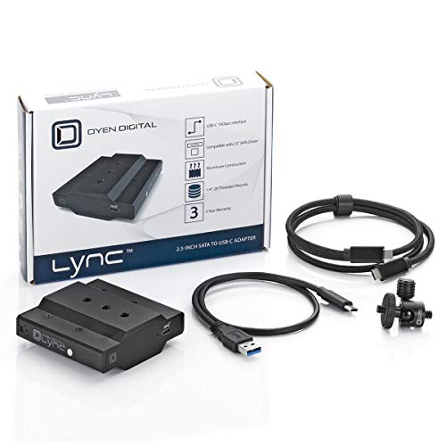 Oyen Digital Lync Usb-C To Ssd Camera Drive Dock, L1-C25-Bk #TOP3