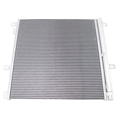 Image of TRQ A /C Condenser and Receiver Drier Assembly Compatible with 17-19 Cadillac XT5 20-22 XT5 V6 3.6L 22 XT6 17-19 GMC Acadia 20 Acadia L4 2.5L 20-22 V6 3.6L 22 Chevrolet Blazer