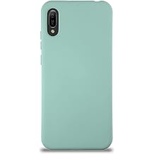 KZY  leti im Huawei Y6 2019 ile Uyumlu Kapak ile Uyumlu  i Kadife Lansman Silikon K l f - Turkuaz