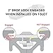 8020, 3280, 10 Series 1/4-20 1/4 Double Threaded Slide in Economy T-Nut Steel T-Slot Accessories for 80/20 Aluminum Extrusion Hardware Nuts (25 Pack)