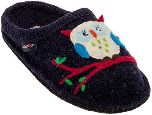Image of HAFLINGER AR Olivia motif Wool Slipper Mule