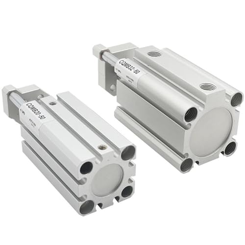 Cylindre CQMB12-5 vérin pneumatique compact double effet guidé compact - 5