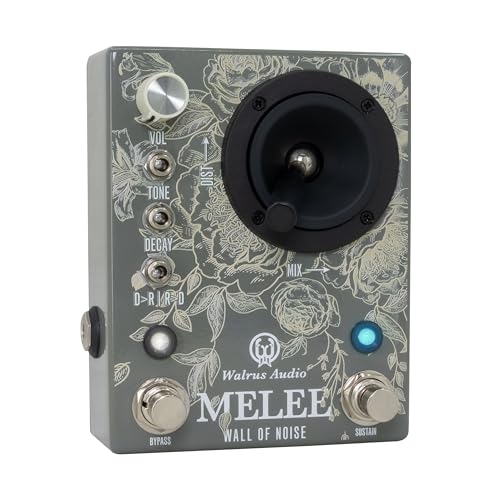 Walrus Audio Melee: Wall of Noise Distortion/Reverb Pedal - Floral Series 2024