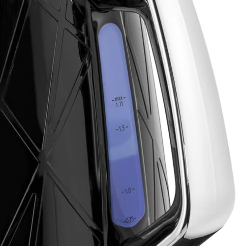Image of Russell Hobbs 1.7 Litre 2400 W Structure Electric Kettle Black | Contemporary Design Cordless Kettle with Fast Boil and Boil Dry Protection | 28081-70