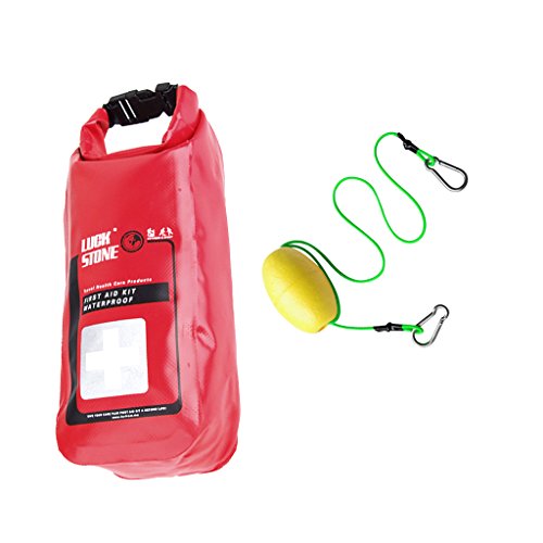 MagiDeal Kayak Tow Throw Line Leash + Vacío Impermeable