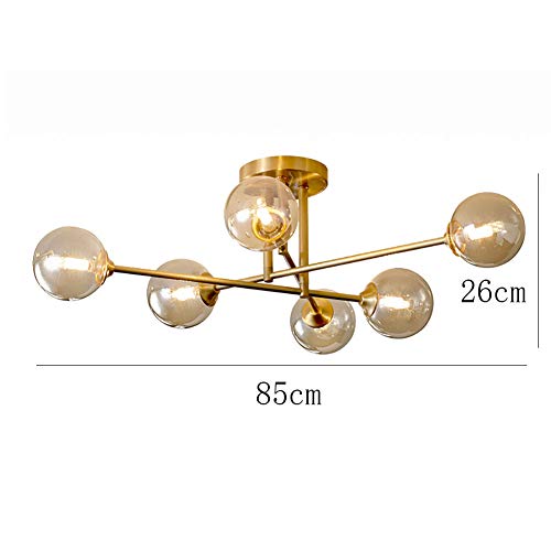 Suspension magic bean moléculaire en laiton rétro 6,0