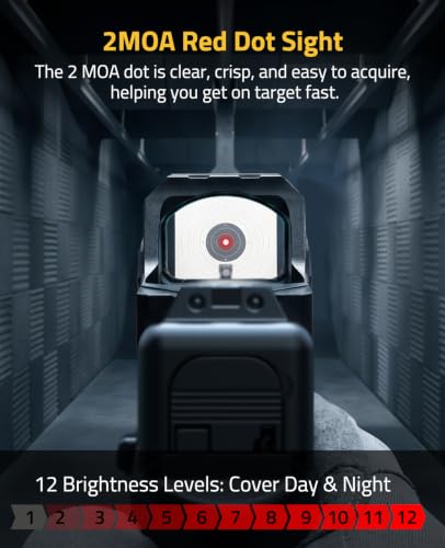 CVLIFE WolfCloak Motion Awake 2 & 32 MOA Multi-Reticle or 2 MOA Dot - image 5