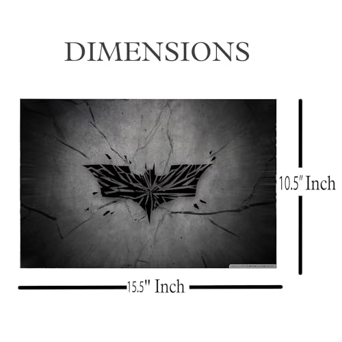 Image of Laptop Skin Stickers HD Quality Sticker for Laptops Upto 15.6 inch (Dustproof|Waterproof|Scratchproof|Reusable) - BE BTMAN BK1