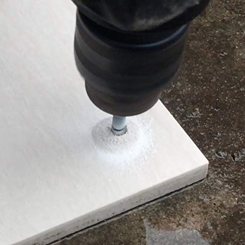 Draak Dry Diamond Drill Bit 5mm Wax Filled for The Toughest Materials Including Marble, Granite, Porcelain, Ceramic & Glass Tiles Vacuum Brazed Porcelain 5 4 Draak Dry Diamond Drill Bit 5mm Wax Filled for The Toughest Materials Including Marble, Granite, Porcelain, Ceramic & Glass Tiles Vacuum Brazed Porcelain 5 - Image 4