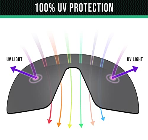 Image of Well-aimed Replacement Lenses Compatible with ESS Crossbow Sunglasses, Polarized Lens - Multiple Options