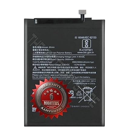 Image of Original BN4A Battery for Redmi Note 7 Pro /7 / 7S / M1901F7C / M1901F7G / M1901F7S Battery with 6 Month Warranty**** (N0080)