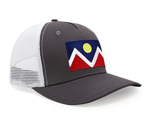 Image of International Tie City Hat for Men and Women, Adjustable Snapback Trucker Baseball Cap with Embroidered Patch