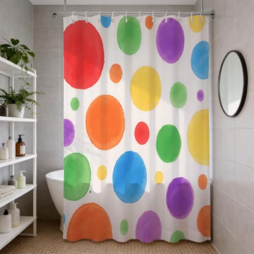 Rideau de douche imperméable polyester pour éviter l'humidité