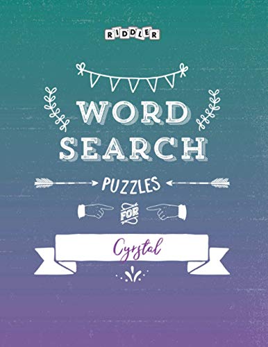 Preisvergleich Produktbild Word Search Puzzles for Cyrstal