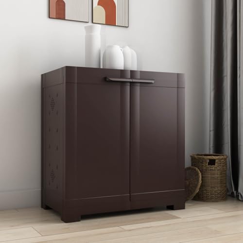 Nilkamal Freedom Mini (FMSC09) Shoe Rack Plastic Cabinet 3-Year W...
