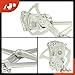 A-Premium Window Regulator Without Motor Compatible with BMW 318i 323i 325i 328i M3 Coupe Convertible 1992-1999 Front Driver Side