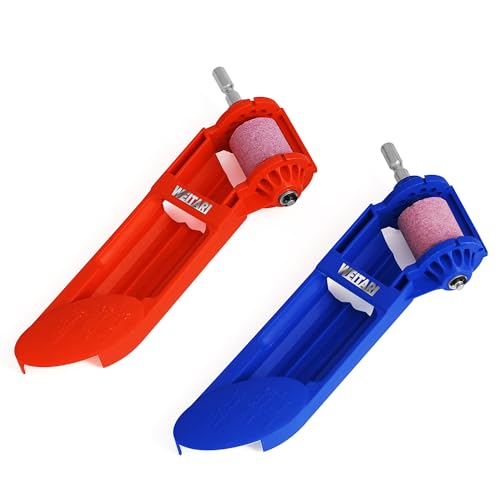 WEITARI 2pcs Drill Bit Sharpener,Diamond Drill Bit Sharpening Tool, Drill Grinder Grinding Tool for Grinding Iron Drill Bits Hand Tool