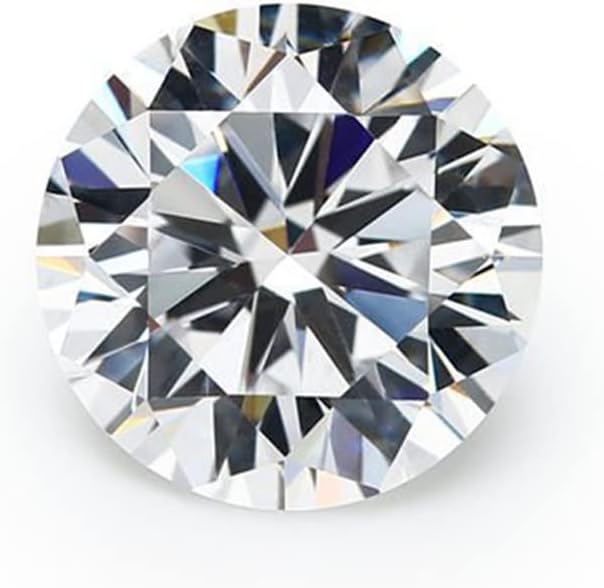 Stone Gems 12.00 Ratti ホワイトジルコンストーン 認定 オリジナル I キュービックジルコニア 宝石 ラボ認定