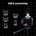 immagine 10ASUS ROG THETA 7.1 Cuffie Gaming RGB Type C, Audio Reale 7.1, Cancellazione rumore, DAC 7.1, 4 Driver ESS, PC e PS4, Nintendo Switch.