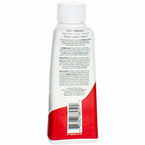 Rit 88050 8 Oz Scarlet Liquid Dye #TOP2