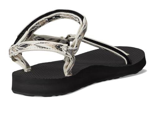 Teva Teva Women's Original Universal Slim Sport Sandal, Archive Wings White/Black, 9