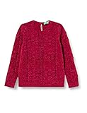  Benetton Maglia G/C M/L 107FC1093 Suéter, Rossol 911, 3 años para Niñas