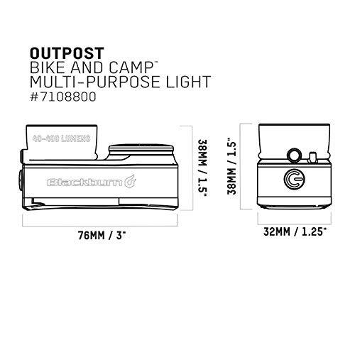 Blackburn Outpost Bike And Camp Light (Black, One Size) #TOP6